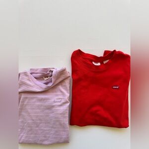 ✨Levi’s slim fit long-sleeve tee bundle✨